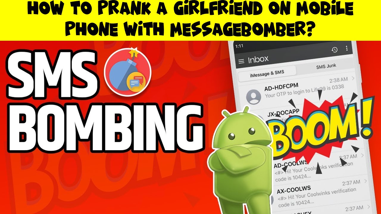 How to Prank a Girlfriend on Mobile Phone With MessageBomber