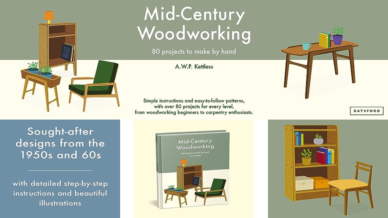 Mid-century Woodworking 80 Projects