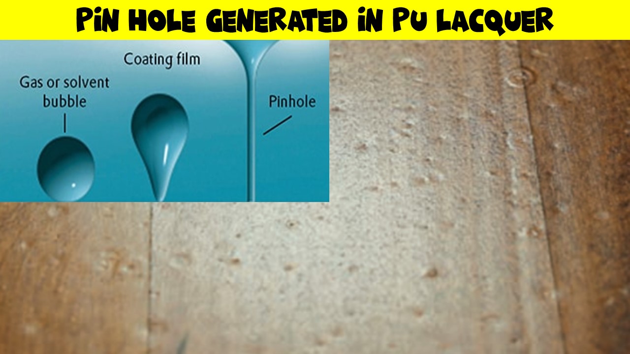 Pin Hole Generated in PU Lacquer