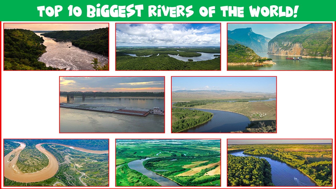 largest rivers of the world