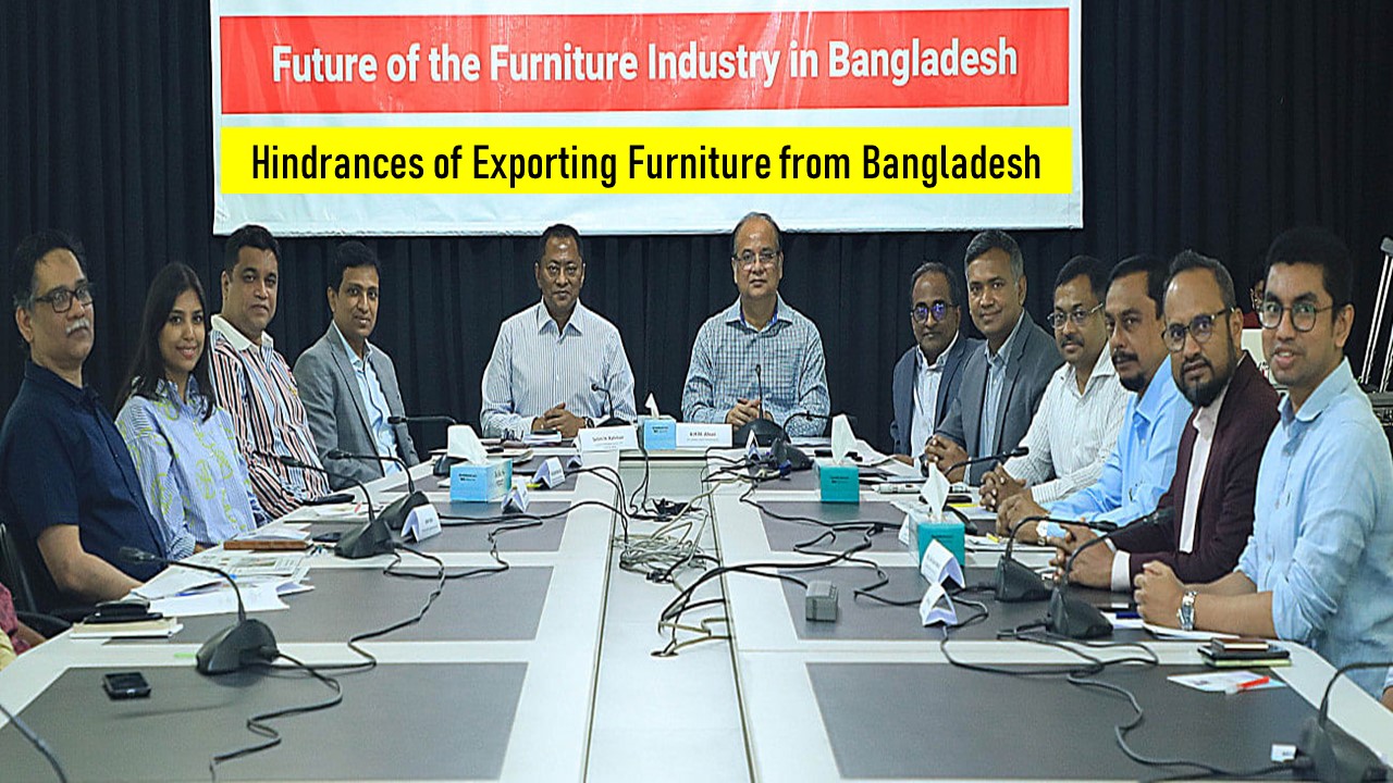 hindrances of exporting furniture from bangladesh